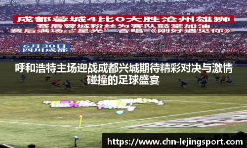 呼和浩特主场迎战成都兴城期待精彩对决与激情碰撞的足球盛宴